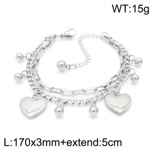 Stainless Steel Brand Bracelet-kk210804-KB146751-KLX--12A