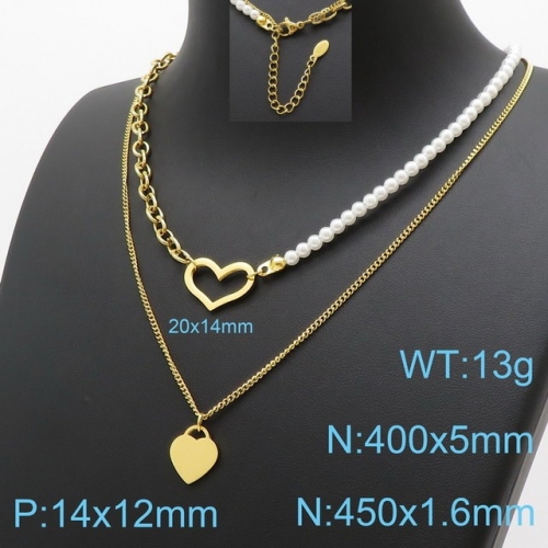 Stainless Steel Necklace-kk210804-KN197834-KLX--17