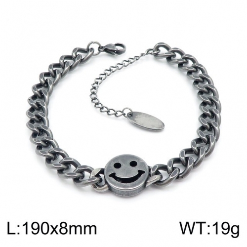 Stainless Steel Brand Bracelet-kk210804-KB147669-KLX--13