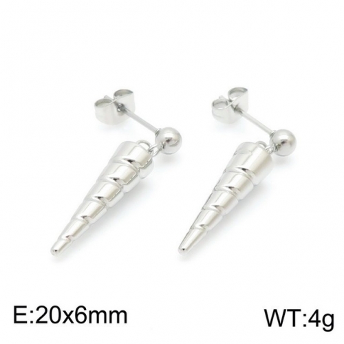 Stainless Steel Brand Earrings-kk210804-KE98762-K--8