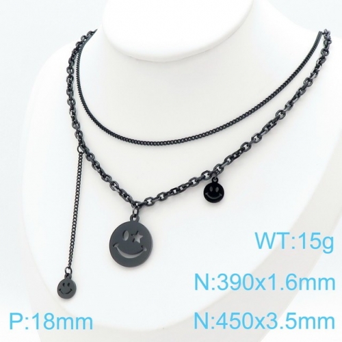 Stainless Steel Necklace-kk210804-KN198075-KLX--17