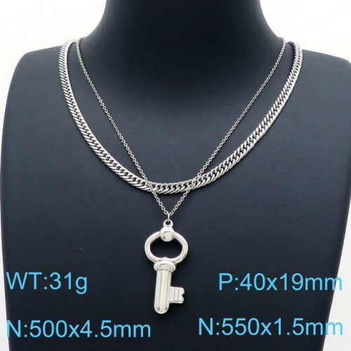 Stainless Steel Necklace-kk210804-KN198628-KLHQ--20