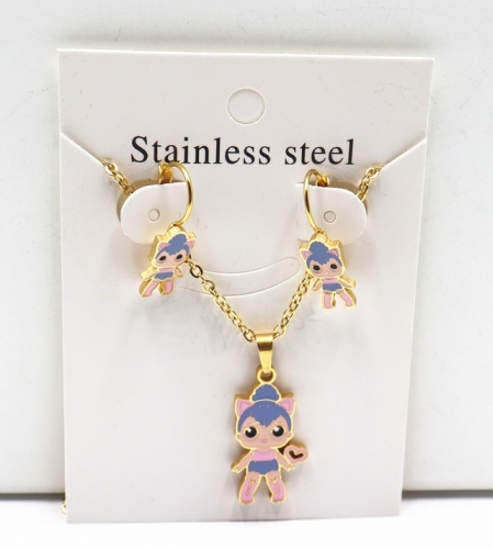 Stainless steel Children Set-BY210817-Children001