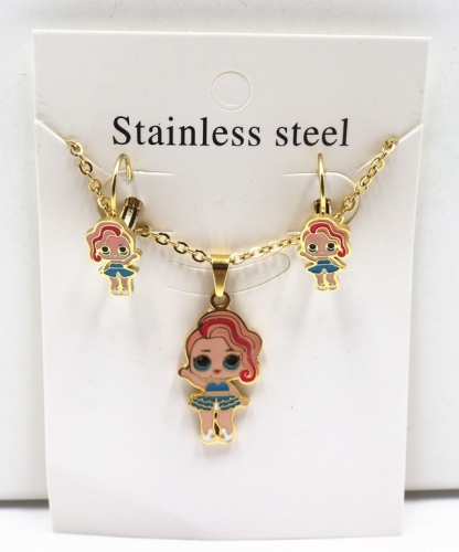 Stainless steel Children Set-BY210817-Children005