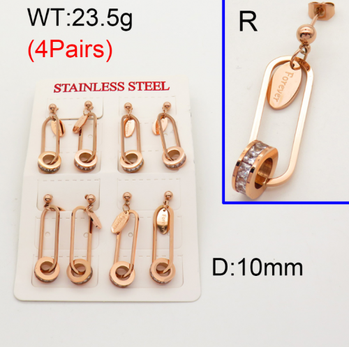 Stainless Steel Earrings-YIN210818-ST044