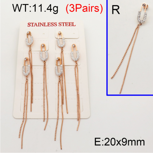 Stainless Steel Earrings-YIN210818-ST041