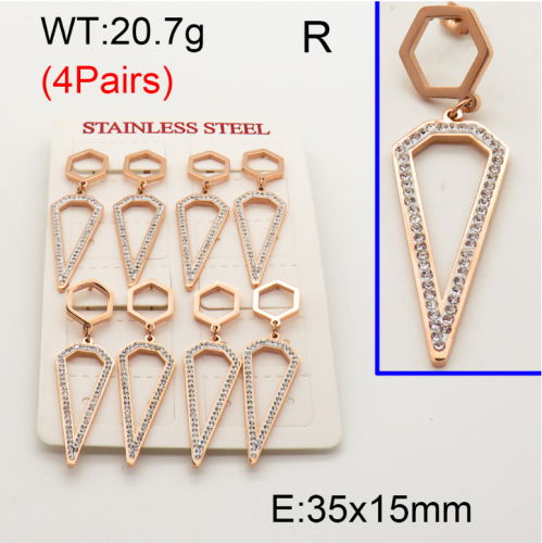 Stainless Steel Earrings-YIN210818-ST047