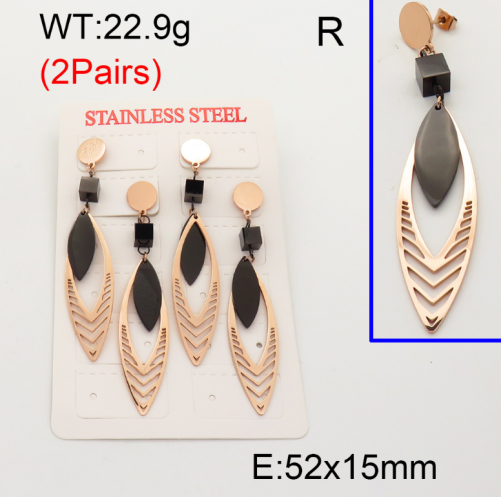 Stainless Steel Earrings-YIN210818-ST053