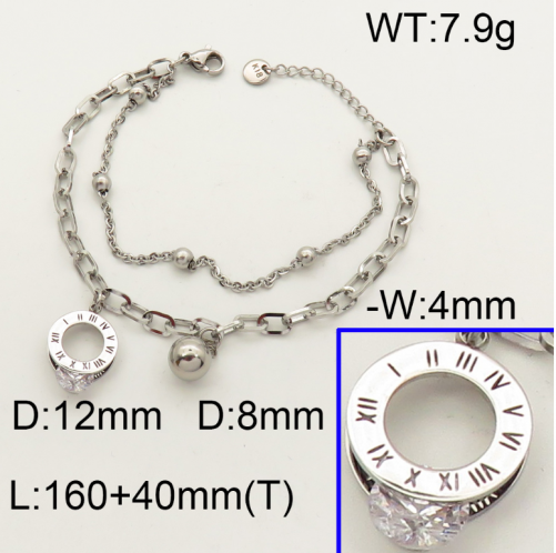 Stainless Steel Bracelet-YIN210818-ST026