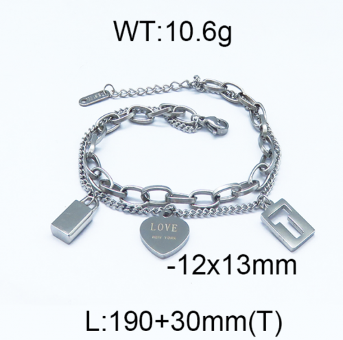 Stainless Steel Bracelet-YIN210818-ST003