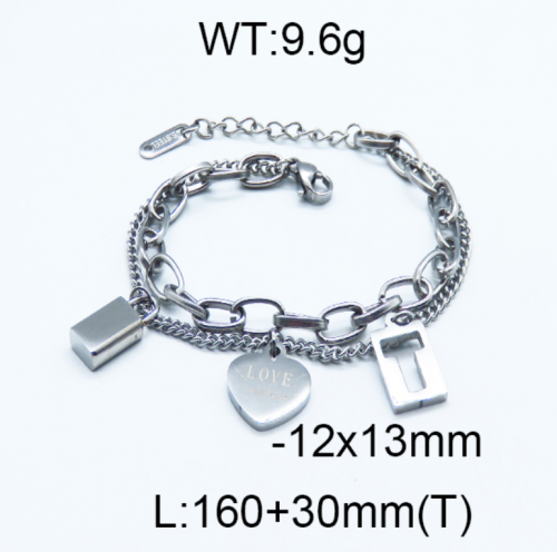 Stainless Steel Bracelet-YIN210818-ST002