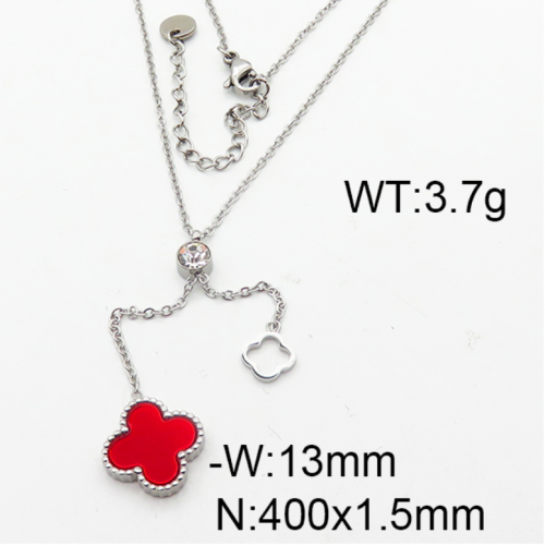 Stainless Steel Necklace-YIN210826--NEC005