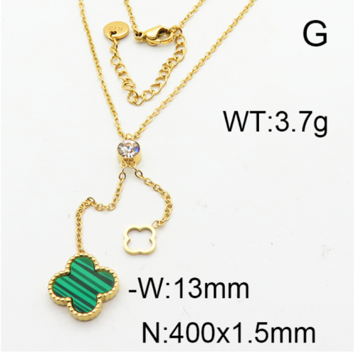 Stainless Steel Necklace-YIN210826--NEC009