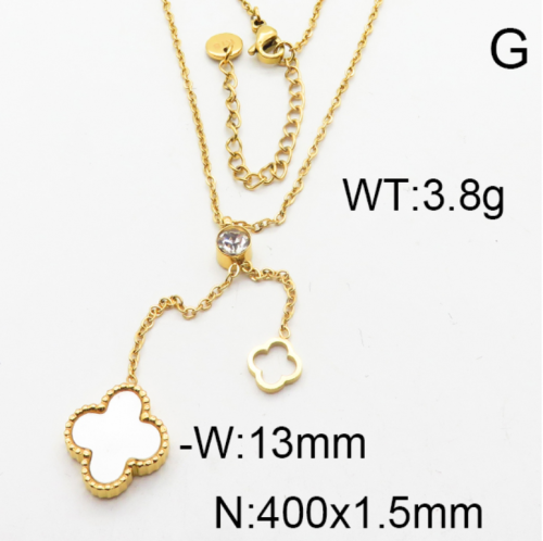 Stainless Steel Necklace-YIN210826--NEC001