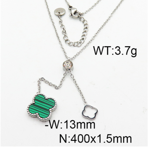 Stainless Steel Necklace-YIN210826--NEC011