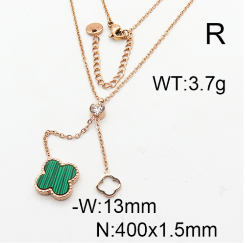 Stainless Steel Necklace-YIN210826--NEC010