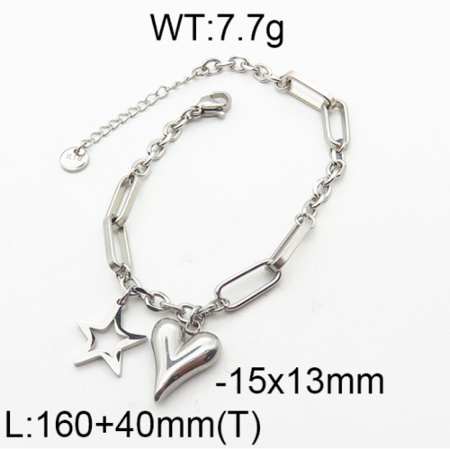 Stainless Steel Bracelet-YIN210826-BSG043