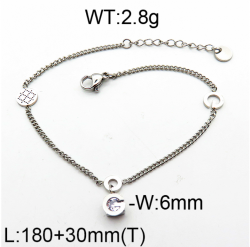 Stainless Steel Bracelet-YIN210826-BSG024