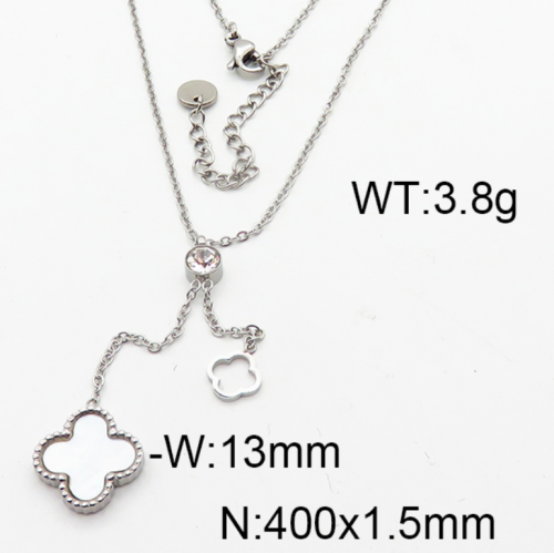 Stainless Steel Necklace-YIN210826--NEC002