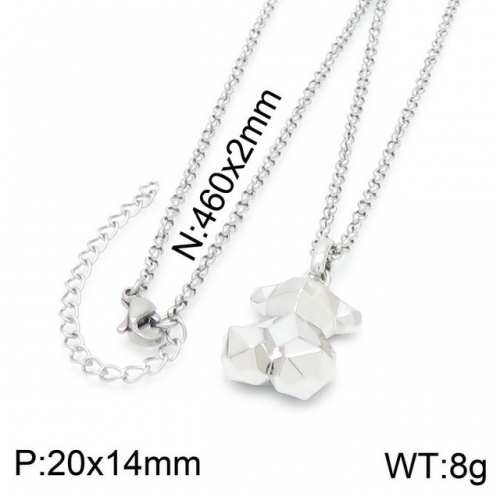 Stainless Steel Tou*s Necklace-DY210826-XL-0107S-214-15