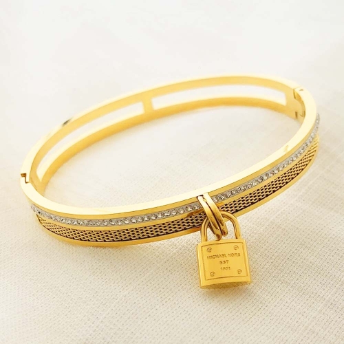 Stainless Steel Brand Bangle-RRs0362-25