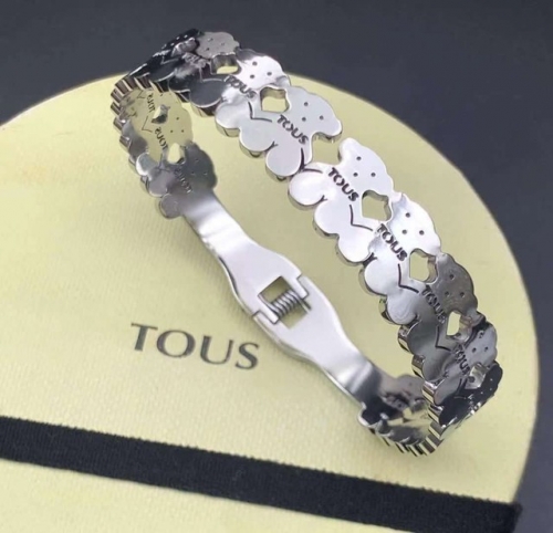 Stainless Steel Tou*s Bracelet-DY210826-SL-118S-229-16