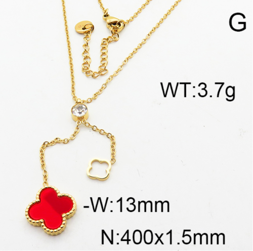 Stainless Steel Necklace-YIN210826--NEC003