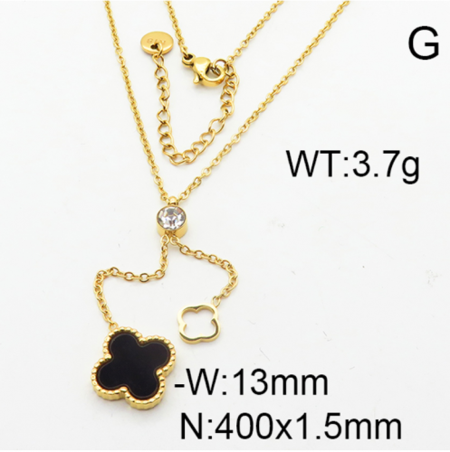 Stainless Steel Necklace-YIN210826--NEC006