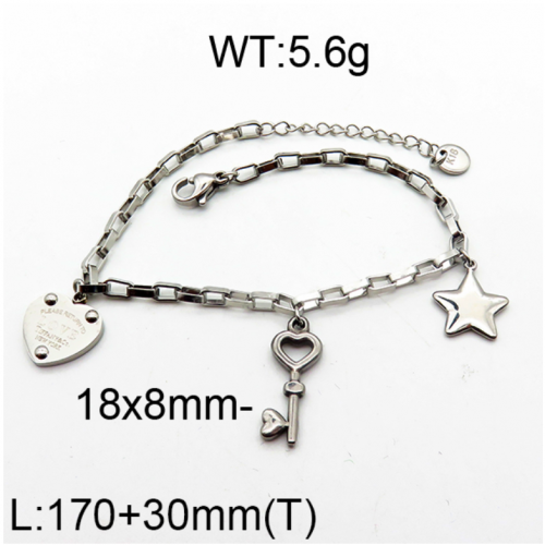 Stainless Steel Bracelet-YIN210826-BSG046