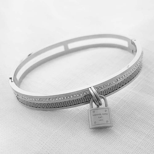 Stainless Steel Brand Bangle-RRs0361-24