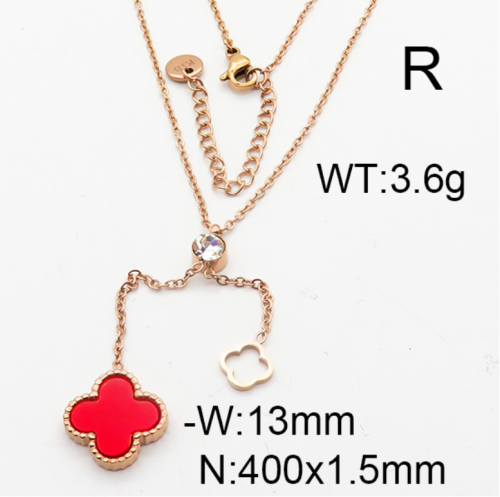 Stainless Steel Necklace-YIN210826--NEC004