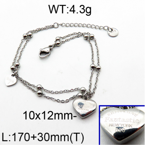 Stainless Steel Bracelet-YIN210826-BSG010