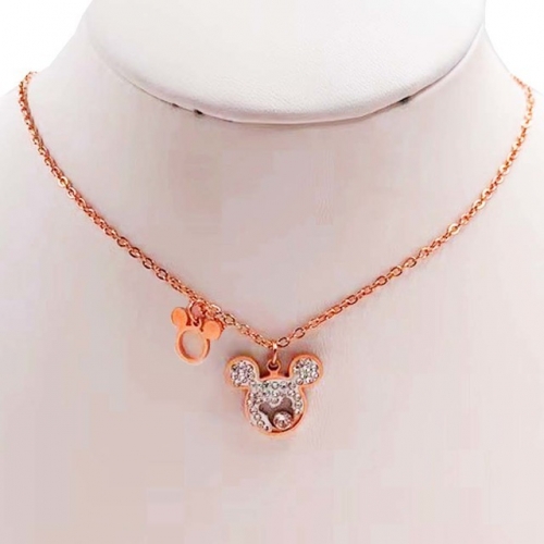 Stainless Steel Brand Necklace-RR210827-Rrx0258-15