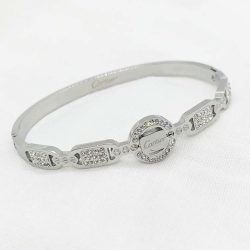 Stainless Steel Brand Bangle-RR210827-Rrs03838-23