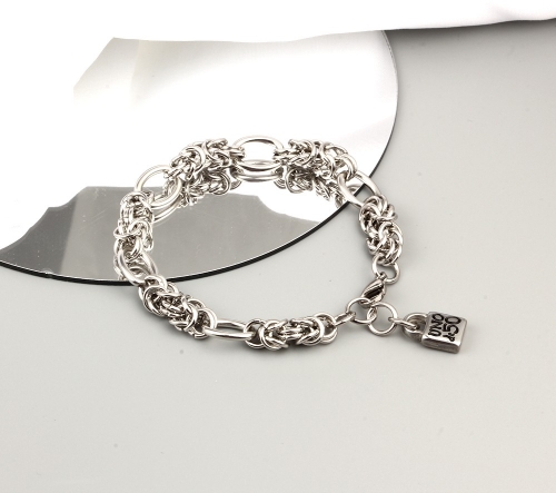 Stainless Steel uno de 50 Bracelet-CH210920-P13KJH