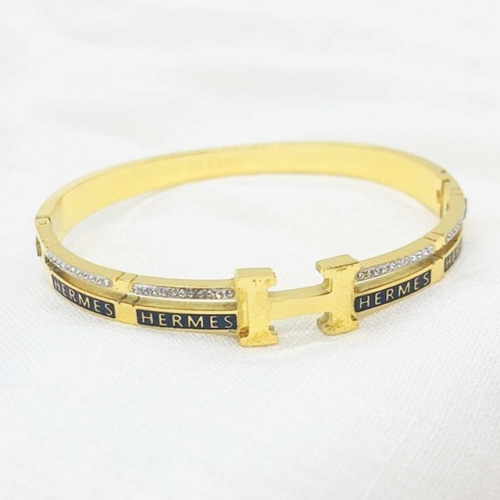 Stainless Steel Brand Bracelet-RR210922-Rrs03876-24