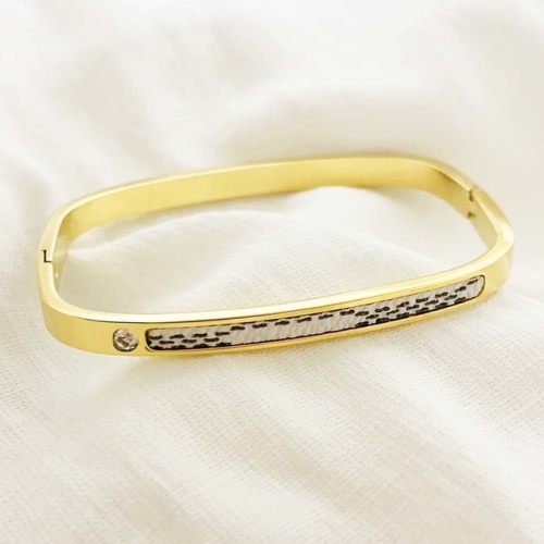 Stainless Steel Brand Bracelet-RR210922-Rrs03898-24