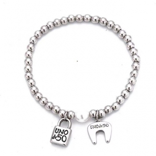 Stainless Stee uno de 50 Bracelet-CH211011-P12SX