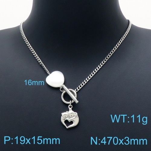 Stainless Steel Necklace-KK211014-KN201153-Z--10