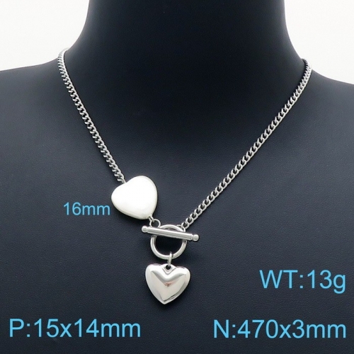 Stainless Steel Necklace-KK211014-KN201152-Z--8