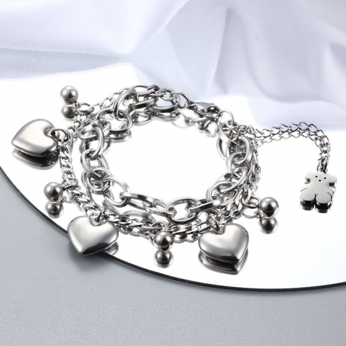 Stainless Steel UNO DE 50 Bracelet-CH211019-P15238