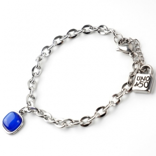 Stainless Steel uno de 50 Bracelet-HF211019-UNSL1101-3-12