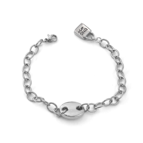 Stainless Steel UNO DE 50 Bracelet-HY211102-P14RTY