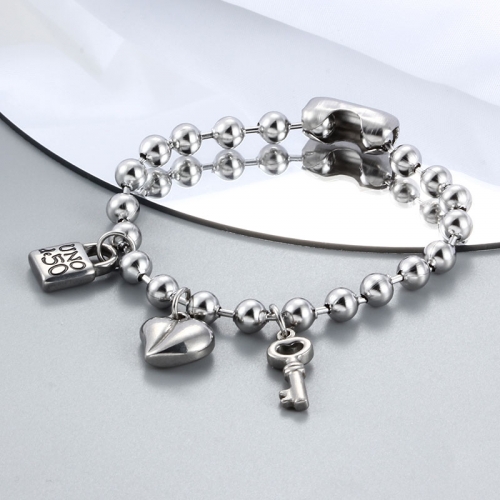 Stainless Steel uno de 50 Bracelet-CH211102-P14TYUI