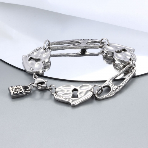 Stainless Steel uno de 50 Bracelet-CH211102-P23FTYU