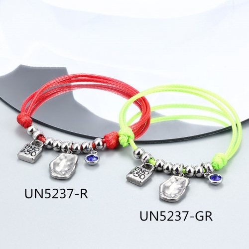 Stainless Steel uno de 50 Bracelet-CH211112-UN5237-GR-13