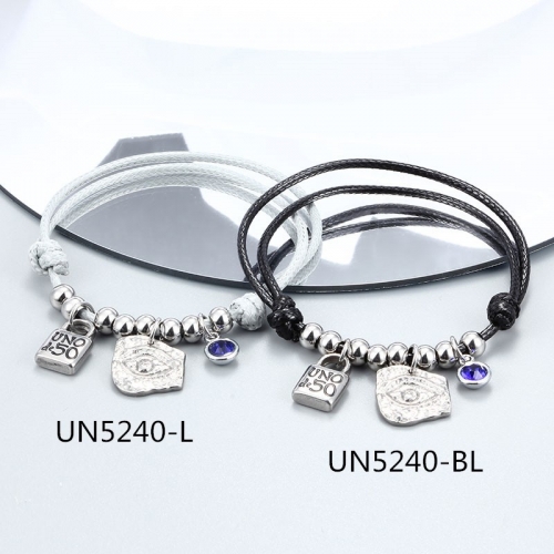 Stainless Steel uno de 50 Bracelet-CH211112-UN5240-L-13