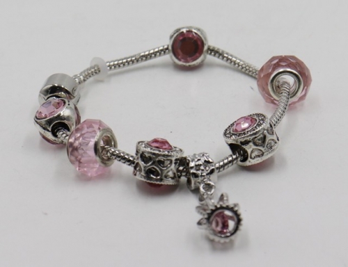 Stainless Steel Bracelet with alloy copper charms-DN21114-IMG_7144-9