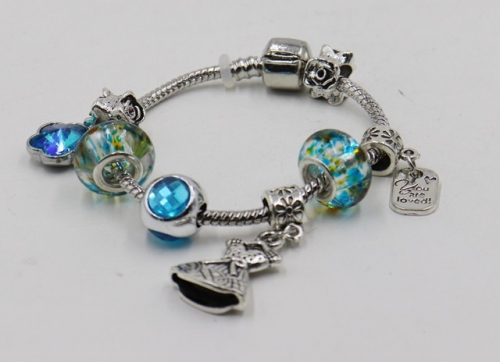 Stainless Steel Bracelet with alloy copper charms-DN21114-IMG_7132-9