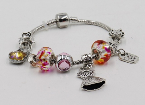 Stainless Steel Bracelet with alloy copper charms-DN21114-IMG_7117-9